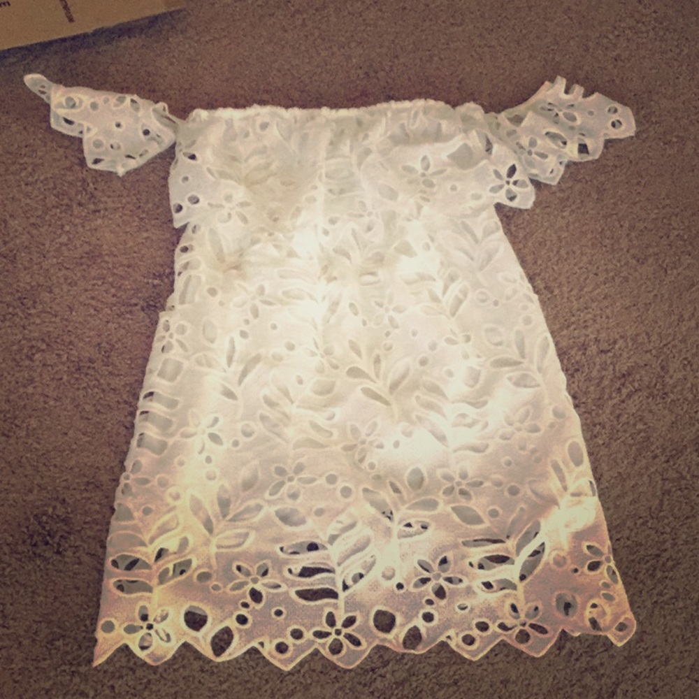 White summer dress
